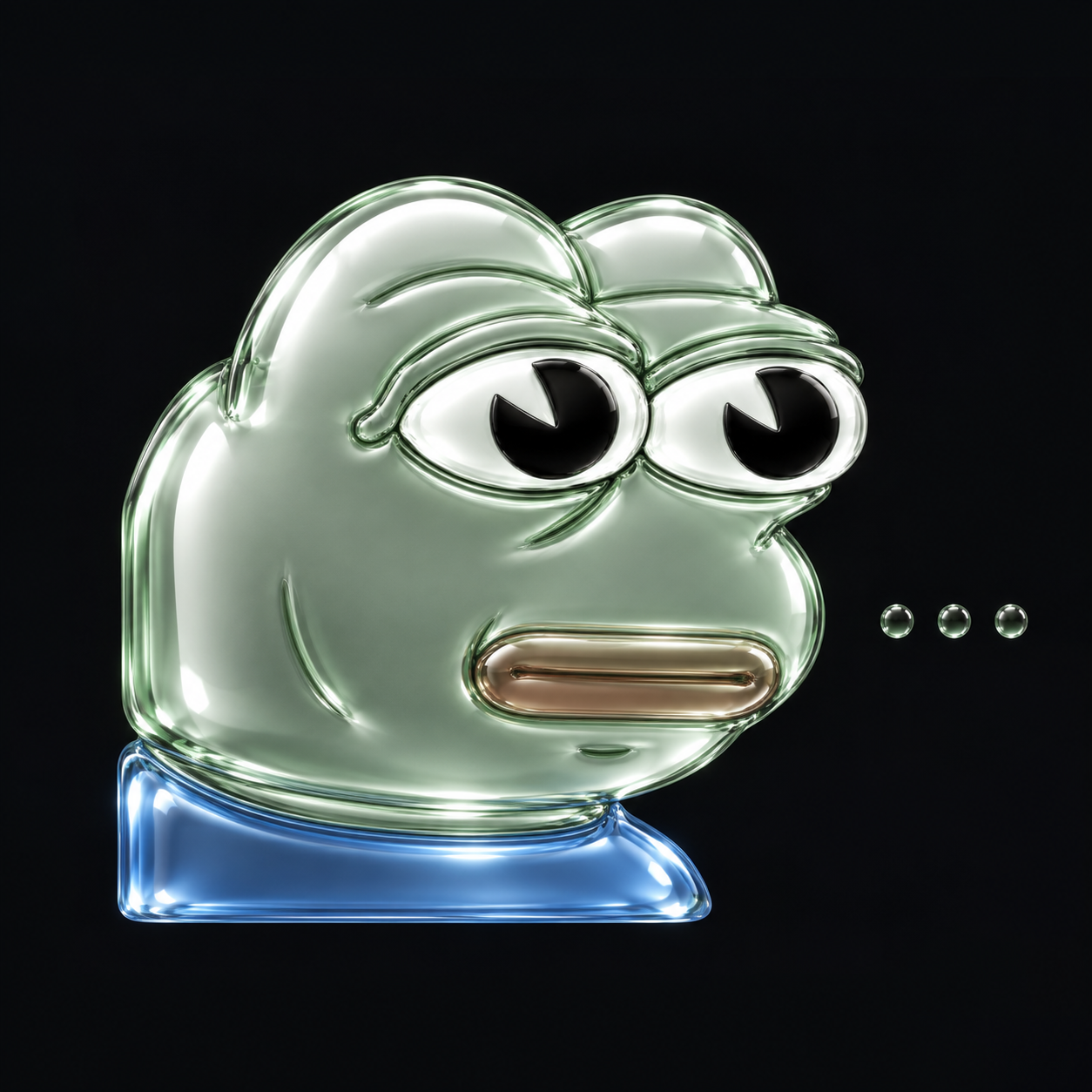 PumpFun Pons Pepe glass character